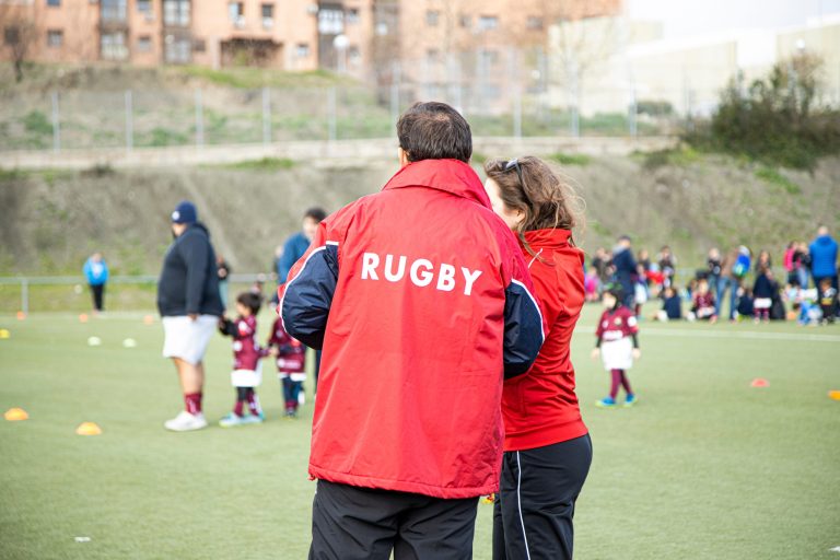 Encadrement technique lors d'un stage de rugby organisé par SPORT'N GO